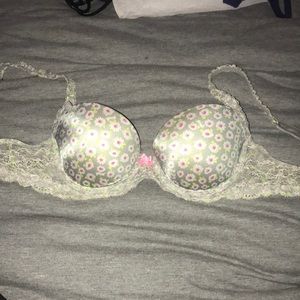 Pink bra